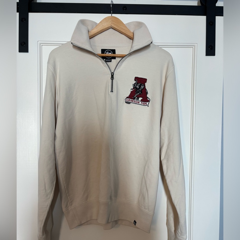 Alabama Crimson Tide 1/4 zip sweatshirt
